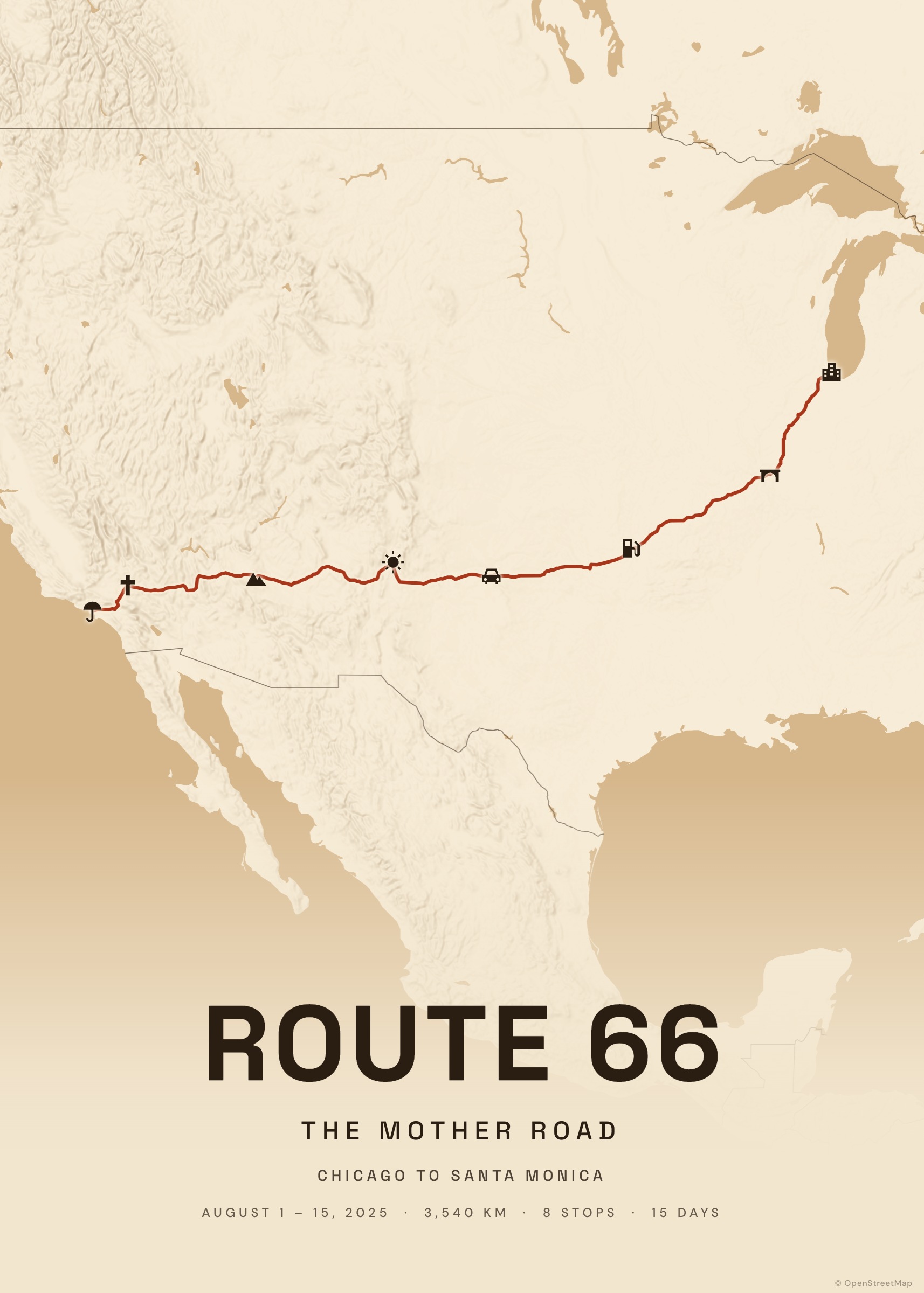 Route 66 — The Mother Road